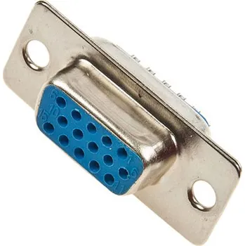 Video redukce Konektor HD D-Sub DE-15 F