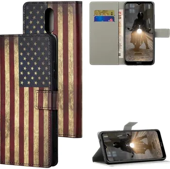 Pouzdro na mobilní telefon Pouzdro TVC "vlajka USA" pro Nokia 2.4
