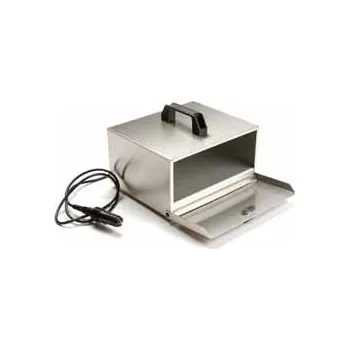 Elektrický ohřívač jídla Mini-Bar z nerezové oceli 100W 24V na dvě nádoby (Bez nádoby na ohřívání)