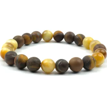 Náramek Moni dámský náramek tygří oko matné