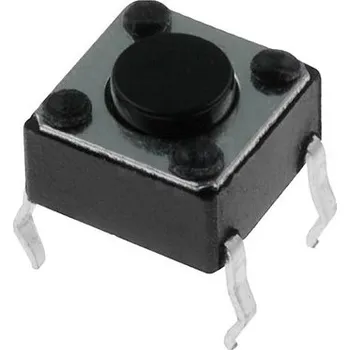 Elektroinstalační materiál Mikrotlačítko 6x6mm 4,3mm