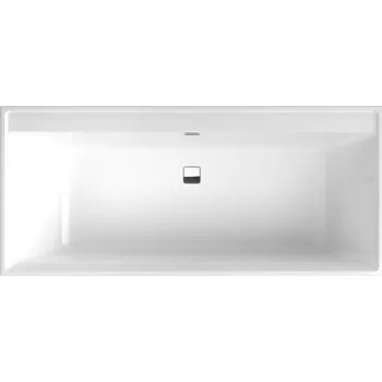 Vana Villeroy & Boch Collaro obdélníková vana 160x75 cm, bílá alpin/Chrome (UBA160COR2DV-01)