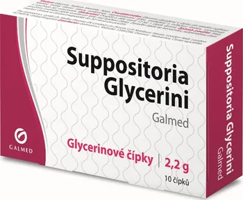 Lék proti zácpě Galmed Suppositoria Glycerini 10 x 2,2 g