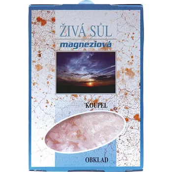 Koupelová sůl Bohemia Cosmetics Živá magneziová koupelová sůl 500 g