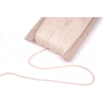 Příze Knot bavlněný 2mm XINK, barva Béžová sv.