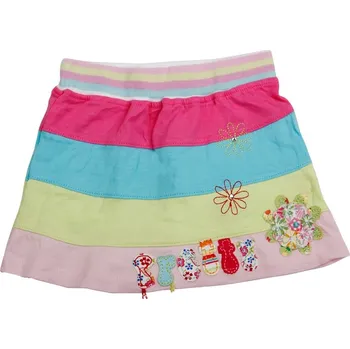 Dívčí sukně Sukně dětská bavlněná barevná