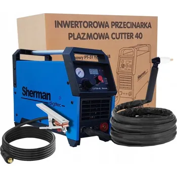 Svářečka Řez. stroj |SHERMAN| CUTTER 40 bez kompresoru -5m hořák PT-31 -PLAZMA