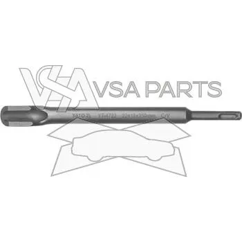 Sekáč YATO Sekáč drážkovací SDS+, 22 x 18 x 250 mm