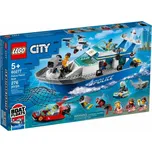 LEGO City 60277 Policejní hlídková loď