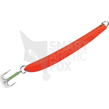 Umělá nástraha Nerezový pilker Aquantic Banana Pilk Steel Single UV RED Hmotnost: 400g