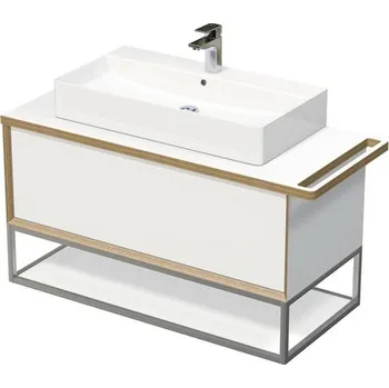 Umyvadlo Koupelnová skříňka s umyvadlem na desku Intedoor MULTI 118 cm OXO MULTI OALU 110 1Z KDP