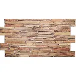 La Manche Stone Slate - 3D PVC obklad (980 x 500 mm - 0,49 m2)