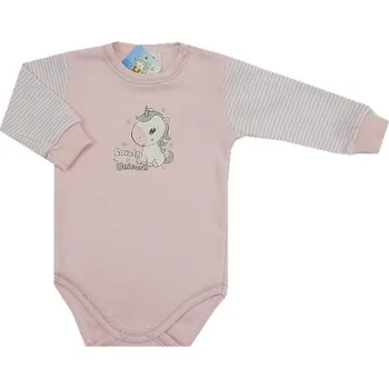 Kojenecké body růžová - vel. 104 HROŠÍK