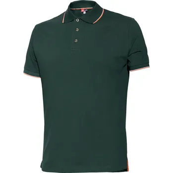 Pánská košile ISSA Polokošile Industrial starter STRETCH PORTOFINO 08189 - M / Zelená