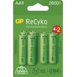 GP ReCyko 2700 HR6 AA 6 ks