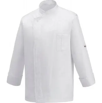 Gastro oděv EGOchef Kuchařský rondon Ottavio TENCEL bílý - dlouhý rukáv XXXL E-2064001T3XL