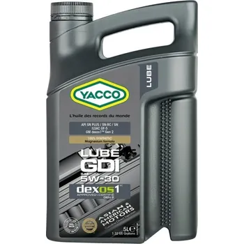 Auto-moto Yacco LUBE GDI 5W-30 *5l