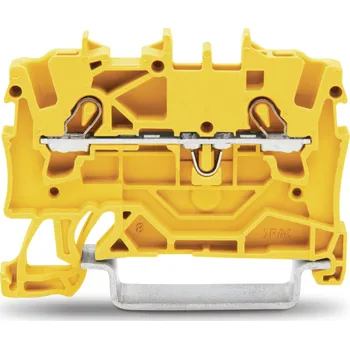 Rozvaděč WAGO Svorka 2001-1206 2vodičová průchozí 1,5 mm², žlutá 2001-1206