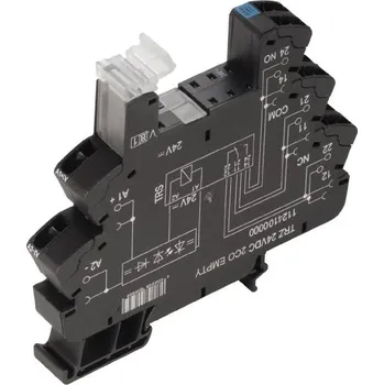 Relé WEIDMÜLLER Relé Weidmuller TRZ 24VDC 2CO EMPTY 1124100000