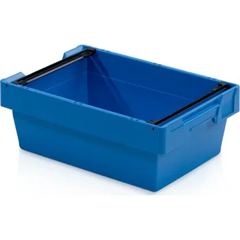 Úložný box ALC přepravka 60x40x22 bez víka se stohovací lištou