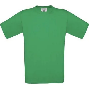 Tričko B&C - zelené XXXL B-B04E-14-3XL