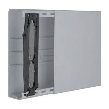 kabelová chránička TEHALIT Kanál LF6023007030 kabelový, 60x230 s víkem a příchytkami, šedá barva, délka 2m LF6023007030