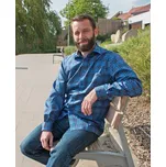 LUIZ Bavlněná košile Bruno POP-Dlouhý 204 Velikost: 39