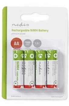 Článková baterie Nedis Ni-MH AA 4 ks