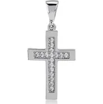 Lillian Vassago Zlatý přívěsek z bílého zlata se zirkony LLV11-GP090W