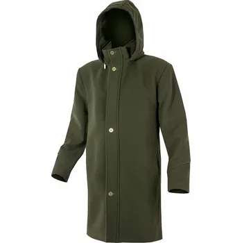 Pánská móda Petex Flauš khaki pánský myslivecký kabát s kapucí Velikost: 50,