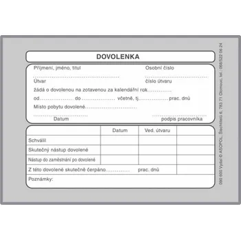 Asopol 090600 A6 50 listů