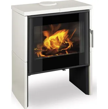 Krbová kamna ROMOTOP RIANO N 02 keramika champagne 30301 - krbová kamna