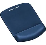 Podložka pod myš a zápěstí Fellowes PlushTouch modrá