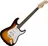 elektrická kytara Fender Squier Bullet Stratocaster Tremolo HSS IL Brown Sunburst 