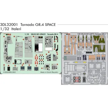 Plastikový model Eduard 1/32 Tornado GR.4 SPACE (ITALERI)