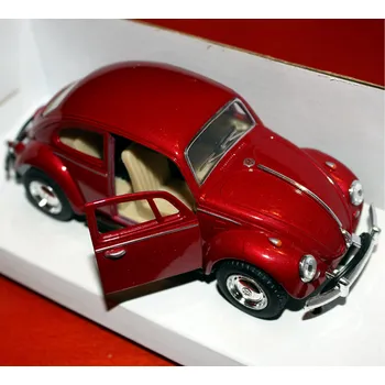 autíčko Model automobilu Volkswagen classical Beetle 1967 1/32: žlutá