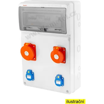 FAMATEL Skříň ZSF20200000.1 /3952 zásuvková IP44 V444