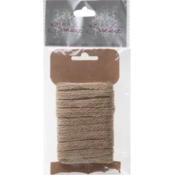 Stuha Přírodní stuha z juty 5 m