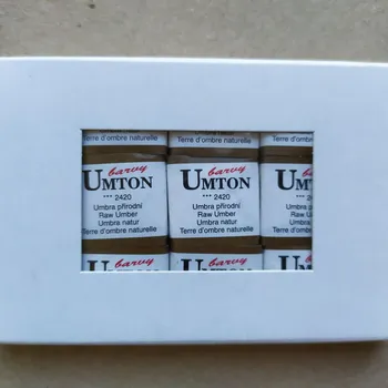 Vodová barva Umton Umton, mistrovské akvarelové barvy, 1/2 pánvička, 2,6 ml, 1 ks Barva Umton: 2420 Umbra přírodní