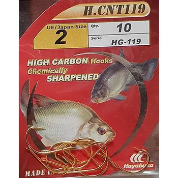 Rybářský háček Hayabusa - Háčky s lopatkou serie HG-119 - vel. 2