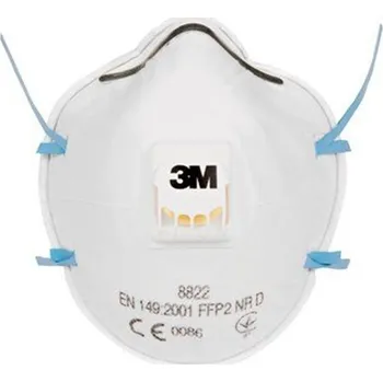 respirátor 3M Filtrační polomaska 10 ks