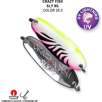 Umělá nástraha Plandavka Crazy Fish Sly 47mm 9g color 25,2