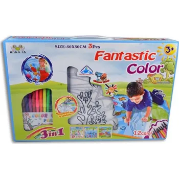 kreativní sada Made Podložka k malování, fixy