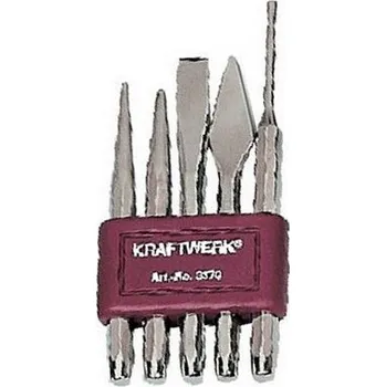 Sekáč KRAFTWERKTOOLS Sada sekáčů průbojníků a vyražečů 5ks