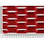 Tahokov Flow TH 80 x 30 x 13 x 2 mm, tahokov z hliníkového plechu ENAW1050