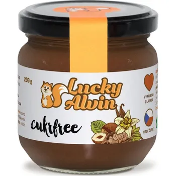Lucky Alvin Cukrfree 200 g lískový ořech