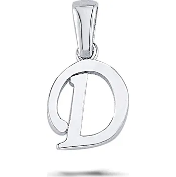 Přívěsek Lillian Vassago Zlatý přívěsek písmeno D LLV03-GP002-D Barva zlata: Bílá