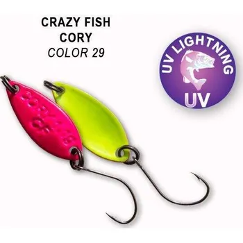 Umělá nástraha Plandavka Crazy Fish Cory 21mm 1,1g color 29