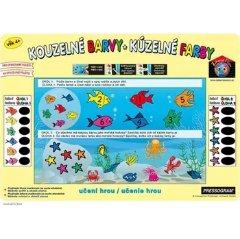 omalovánky Kouzelné barvy 4+