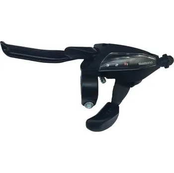 Shimano řadící a brzdová páka ST-EF500 3s 4-prsty (černá)